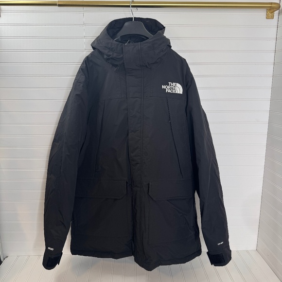 EUC The North Face 600 DryVent Black Parka XL - Picture 1 of 9
